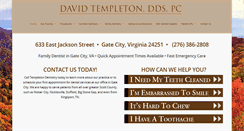 Desktop Screenshot of gatecitydentalpractice.com